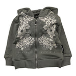 JOHN RICHMOND felpa tinta unita con cappuccio e zip Grigio per Neonato RIA25082FE GRIGIO JOHN RICHMOND