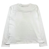 FUN & FUN shirt girocollo tinta unita con pon pon in contrasto Bianco per Bambina FCJTS00018 BIANCO FUN & FUN