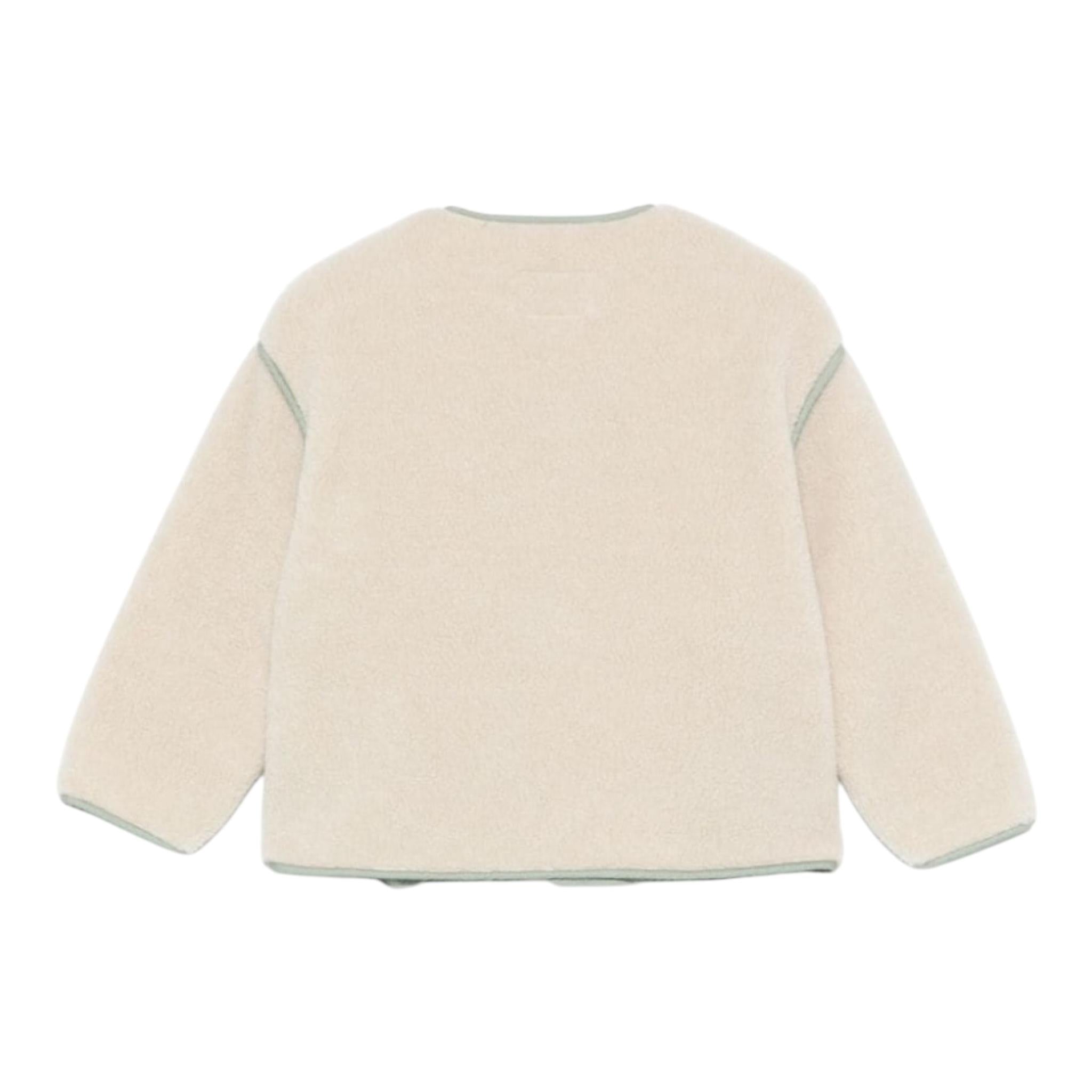 IL GUFO giubbino tinta unita modello teddy con zip Panna per Bambino A24GM421PE029 PANNA IL GUFO