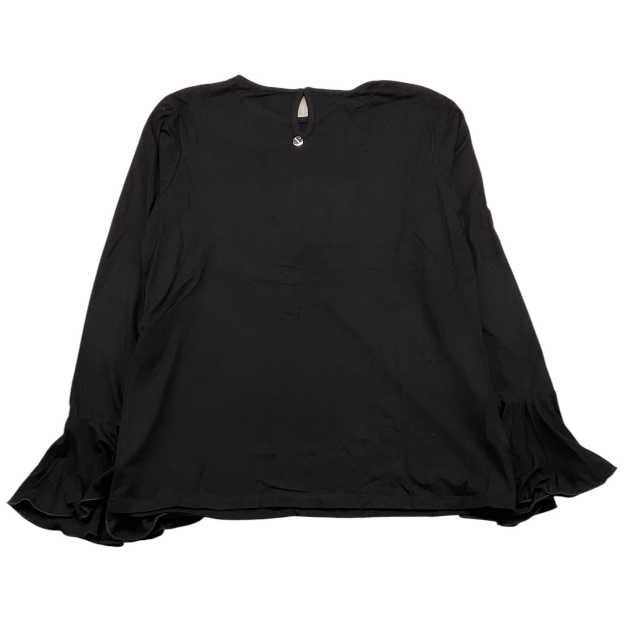 IMPERIAL KIDS shirt tinta unita con rouches Nero per Bambina FJ63230G68 NERO IMPERIAL KIDS