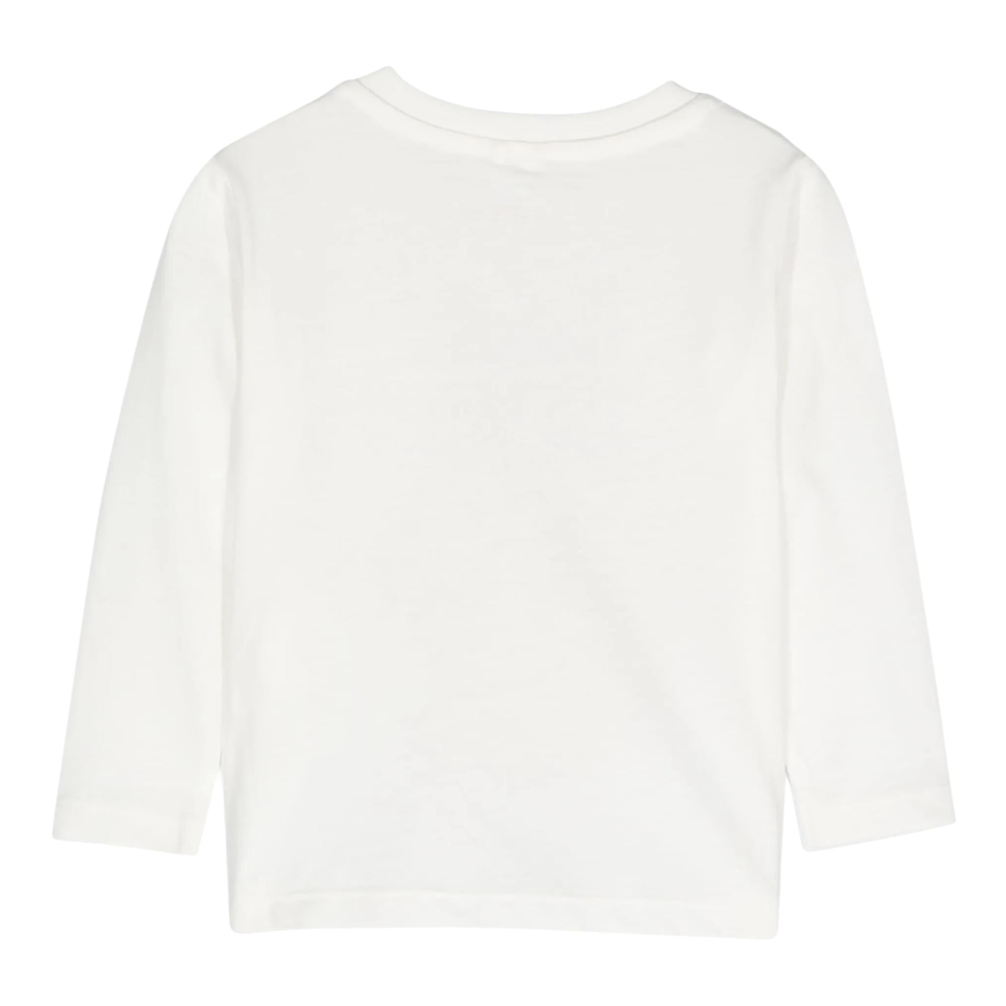 STELLA McCARTNEY shirt girocollo tinta unita con stampa Bianco per Neonato TV8610 BIANCO STELLA McCARTNEY