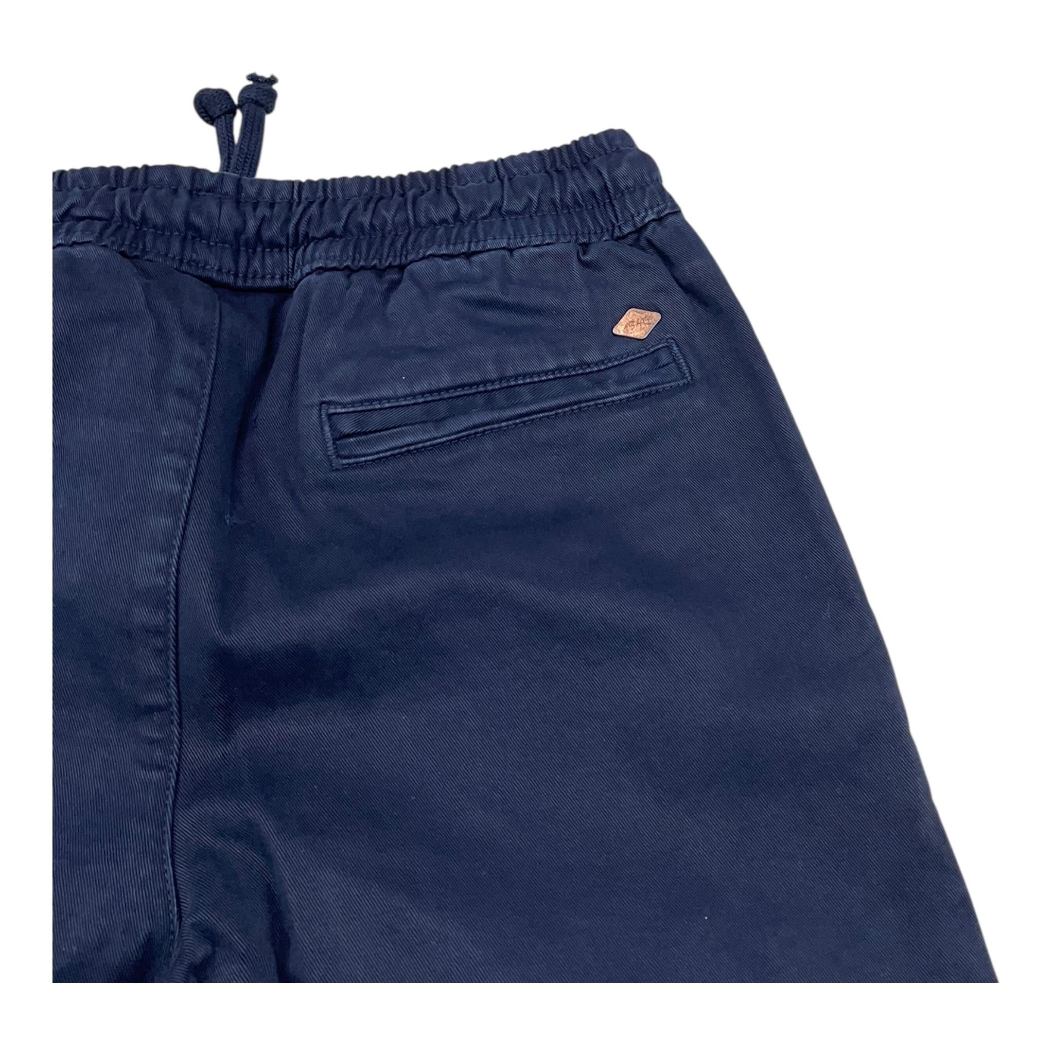 NUPKEET pantalone tinta unita cn elastico in vita Blu per Neonato 04NK740 BLU NUPKEET