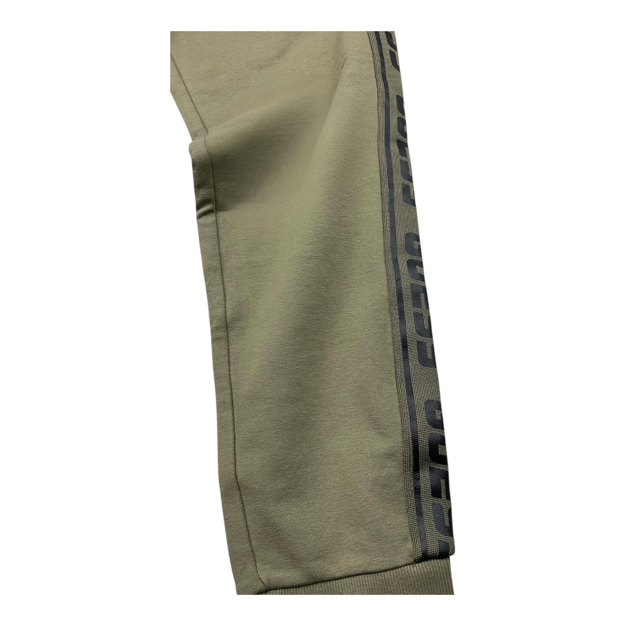 GUESS pantalone tuta tinta unita logato Verde per Bambino L2YQ48K6ZS1 VERDE GUESS