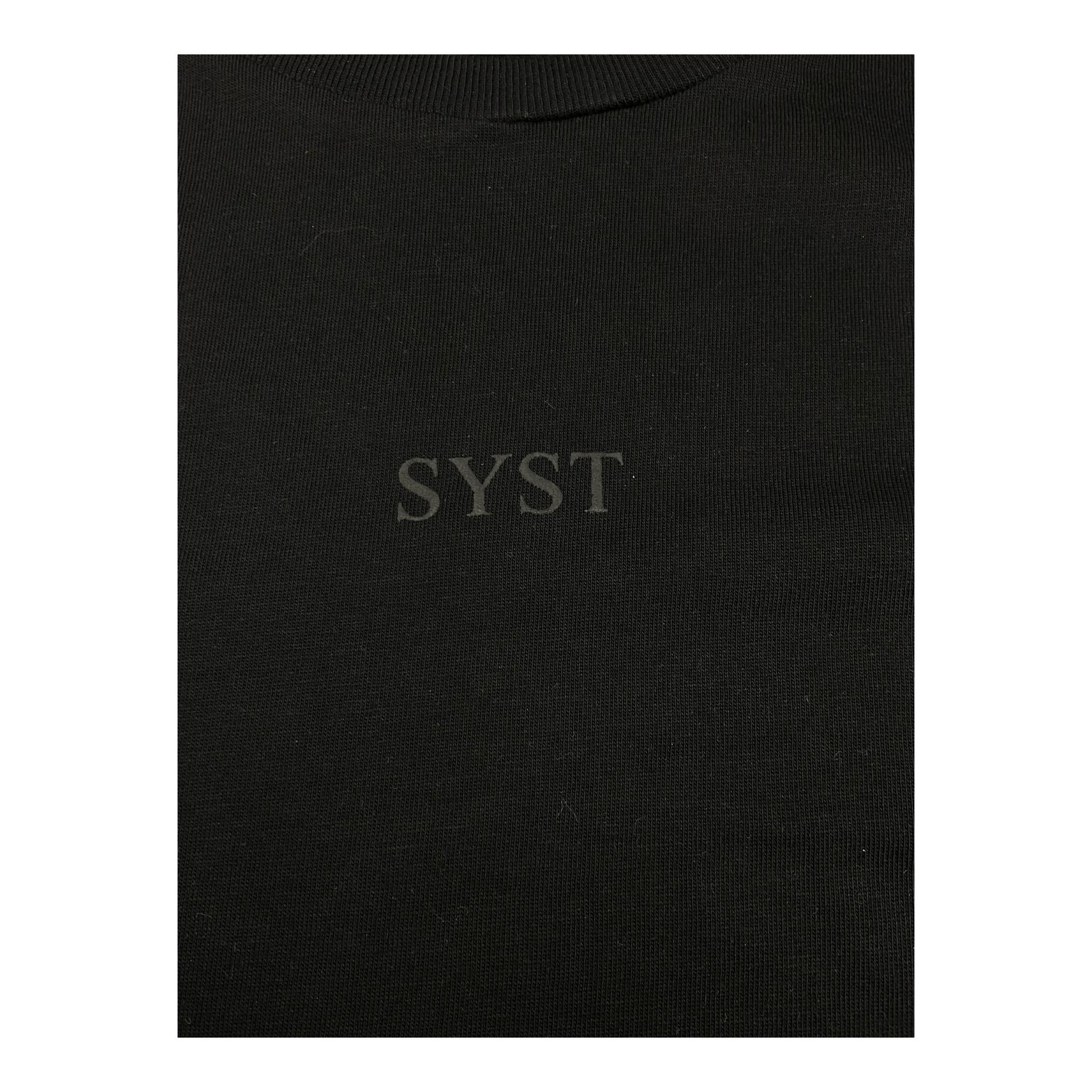 STAY STREET shirt girocollo tinta unita con stampa Nero per Bambino TB804ML NERO STAY STREET