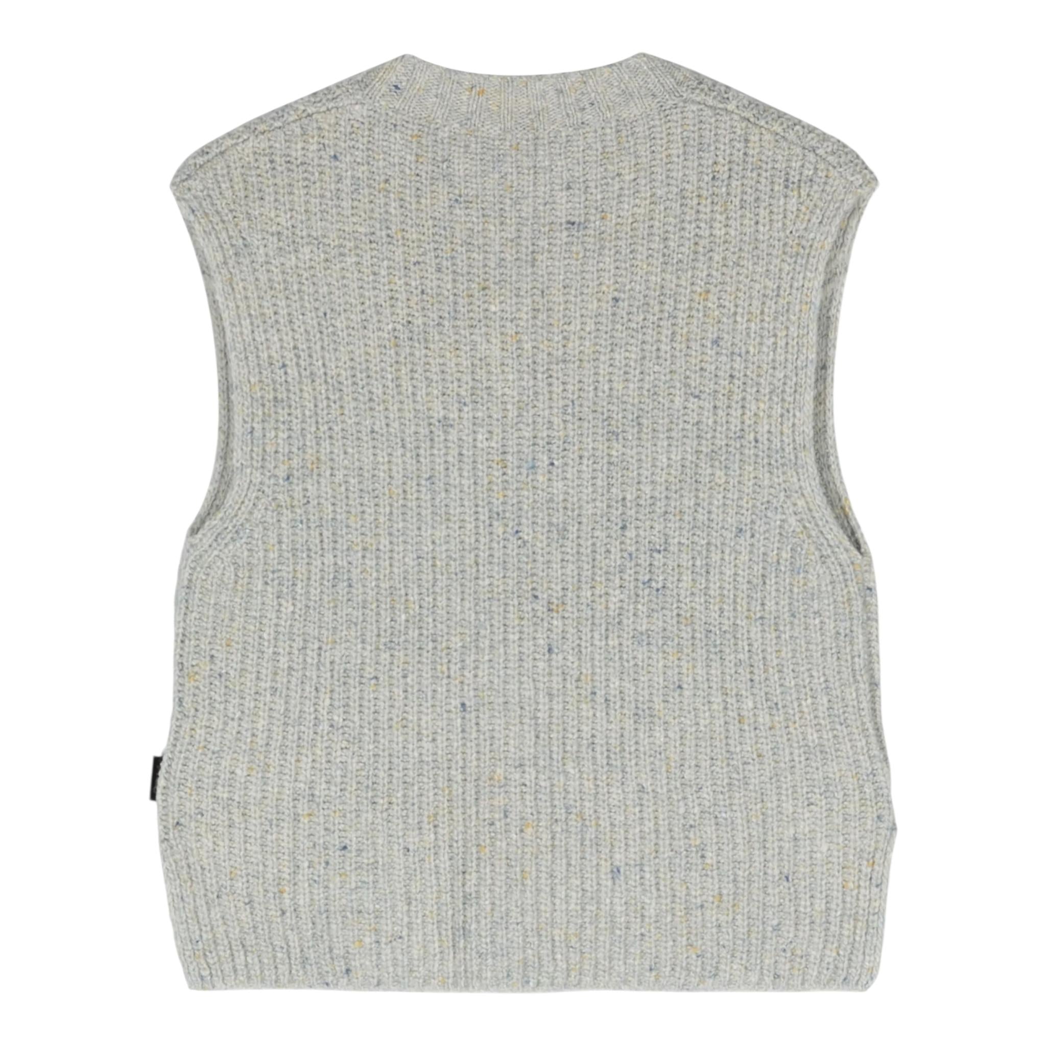 ASPESI maglia smanicata tinta unita scollo a v  Grigio per Bambino F23004GLEM904 GRIGIO ASPESI