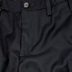 MICHAEL COAL pantalone tuta tinta unita con elastico in vita Nero per Bambino THOMAS NERO MICHAEL COAL