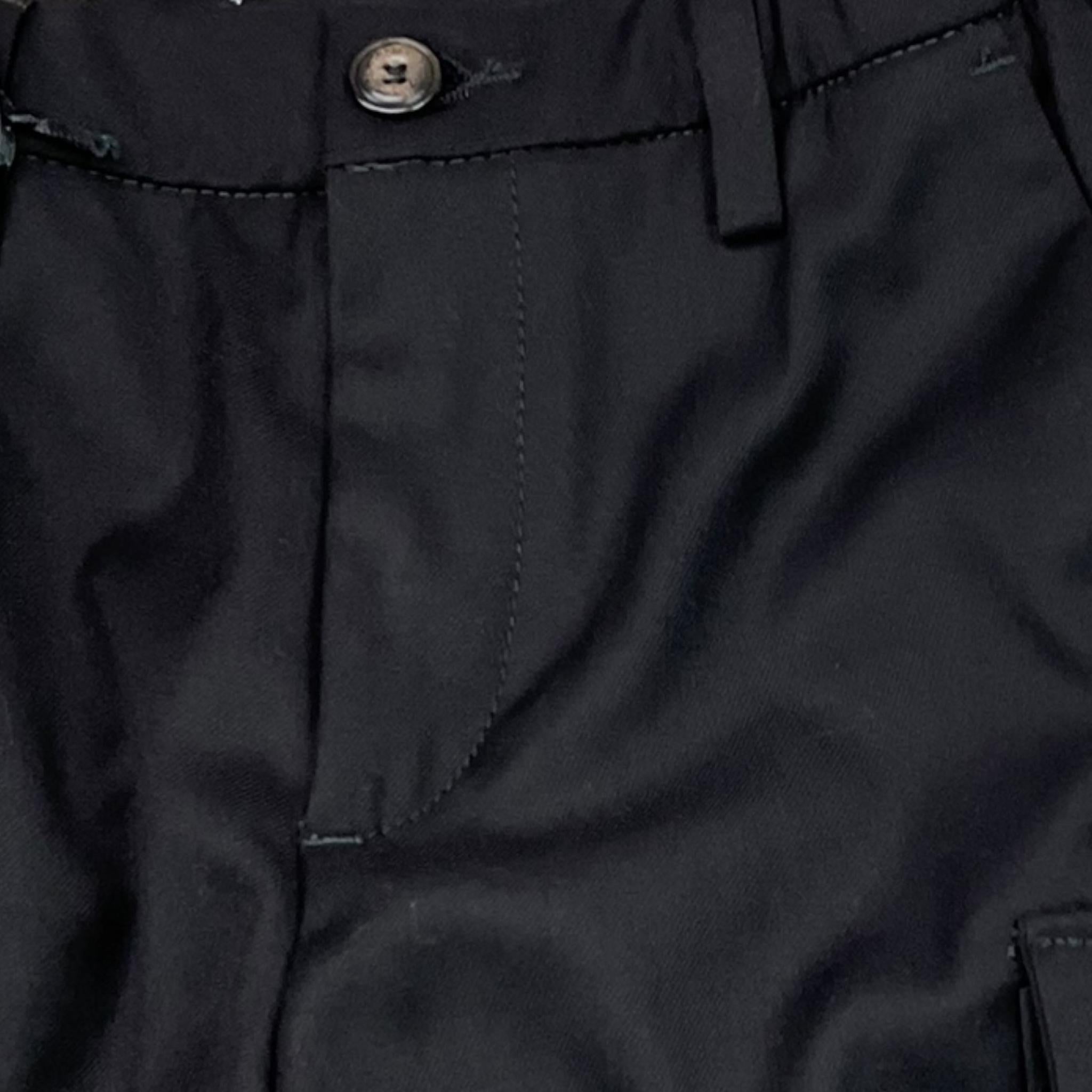 MICHAEL COAL pantalone tuta tinta unita con elastico in vita Nero per Bambino THOMAS NERO MICHAEL COAL