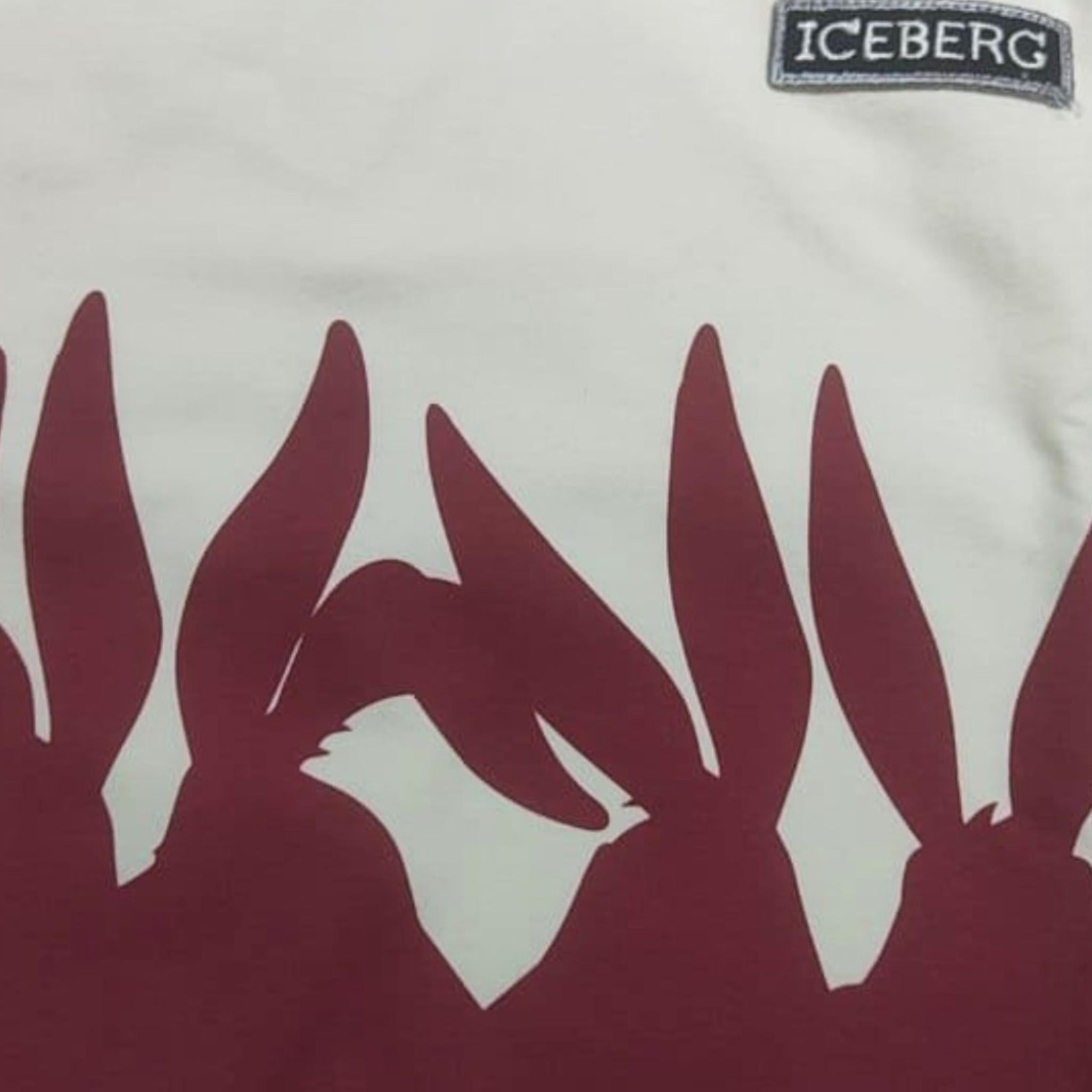 ICEBERG completo bicolore 2pz felpa-pantalone Bianco/nero per Bambino CFICE5305NB BIANCO/NERO ICEBERG
