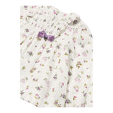 MAYORAL camicia manica lunga fantasia floreale Panna/lilla per Neonata 2195X PANNA/LILLA MAYORAL