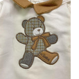 LE BEBE' shirt tinta unita con colletto e stampa Bianco per Neonato LBB4665XX BIANCO LE BEBE'