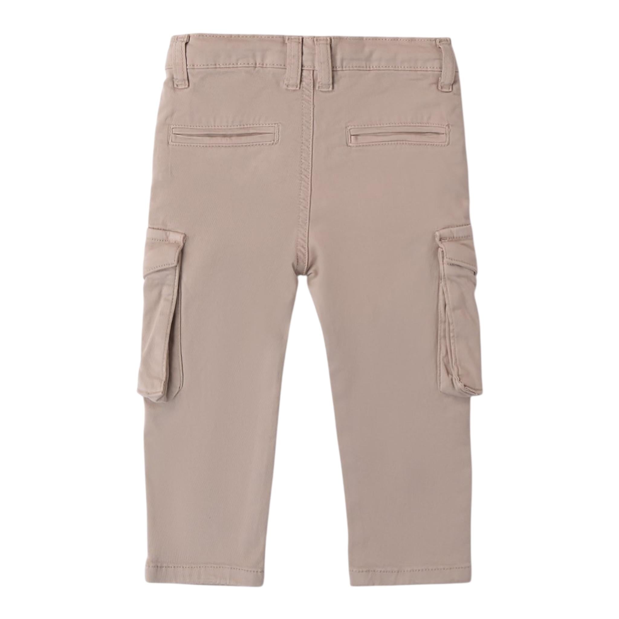 SARABANDA pantalone tinta unita con girovita regolabile Sabbia per Bambino 0A166X SABBIA SARABANDA