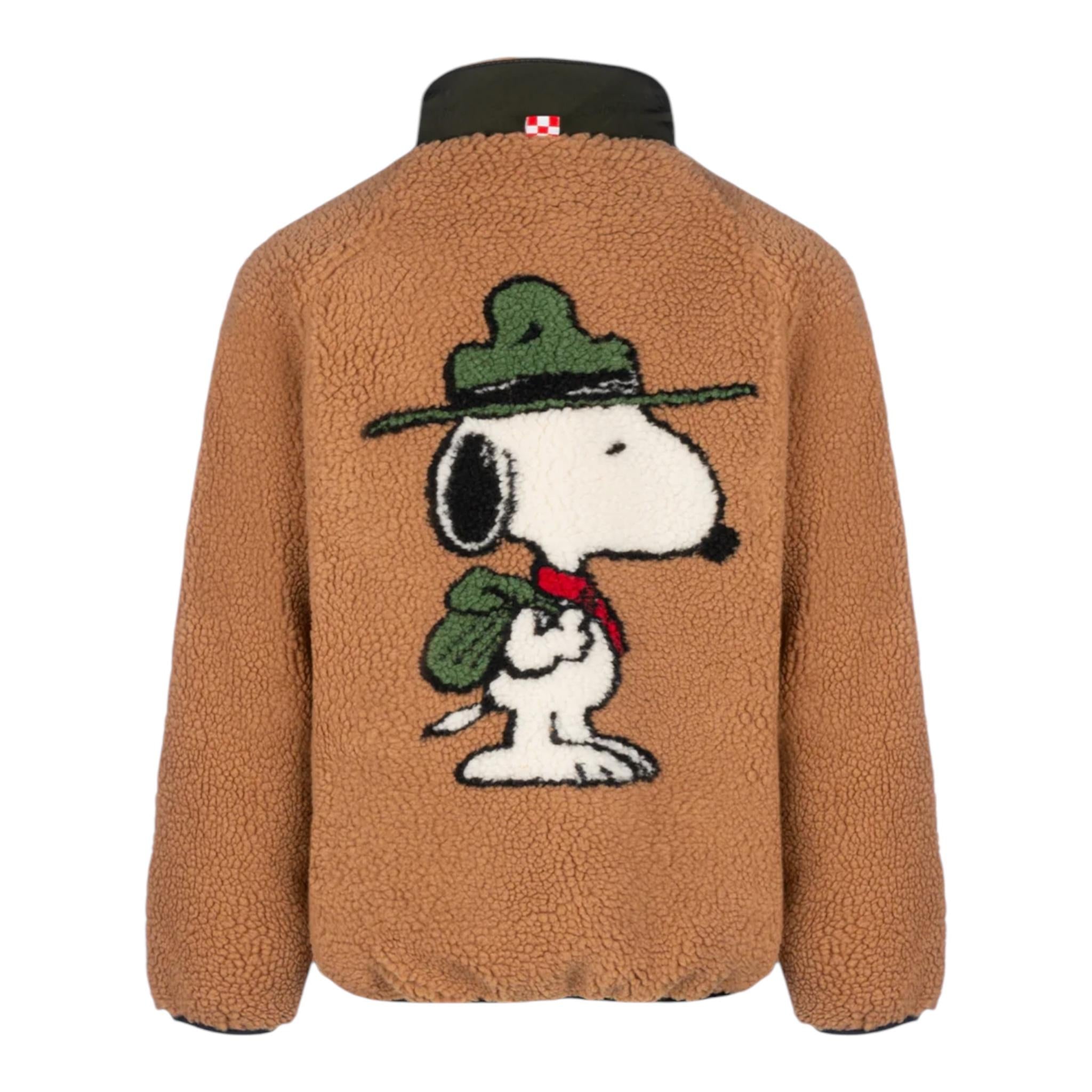 SAINT BARTH giubbino tinta unita con taschino e zip Cammello per Bambino JEY0005 CAMMELLO SAINT BARTH