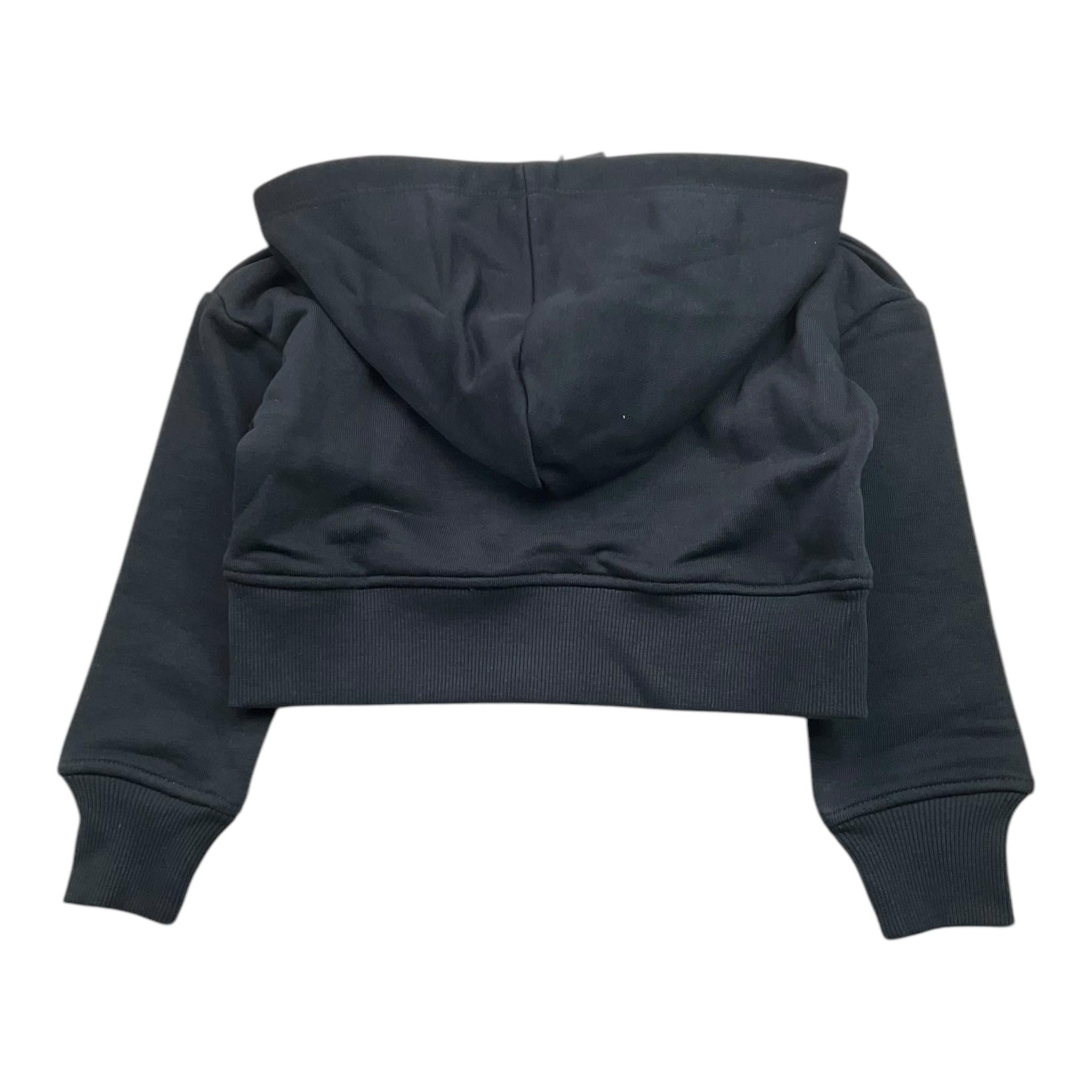 JOHN RICHMOND felpa tinta unita con zip e cappuccio Nero per Bambina RGA24045FE NERO JOHN RICHMOND