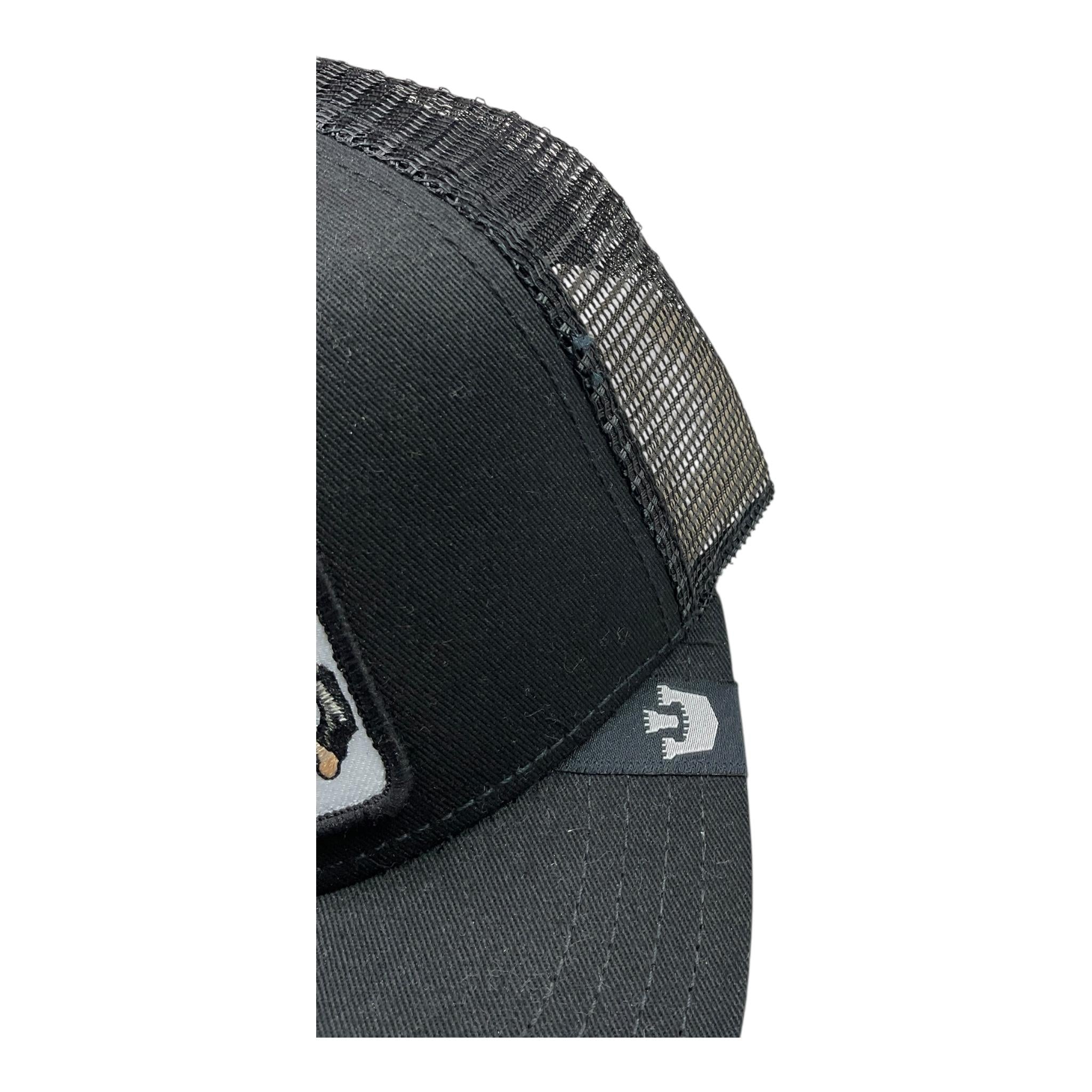 GOORIN BROS berretto tinta unita con ricamo animale Nero per Bambino 2010033 NERO GOORIN BROS