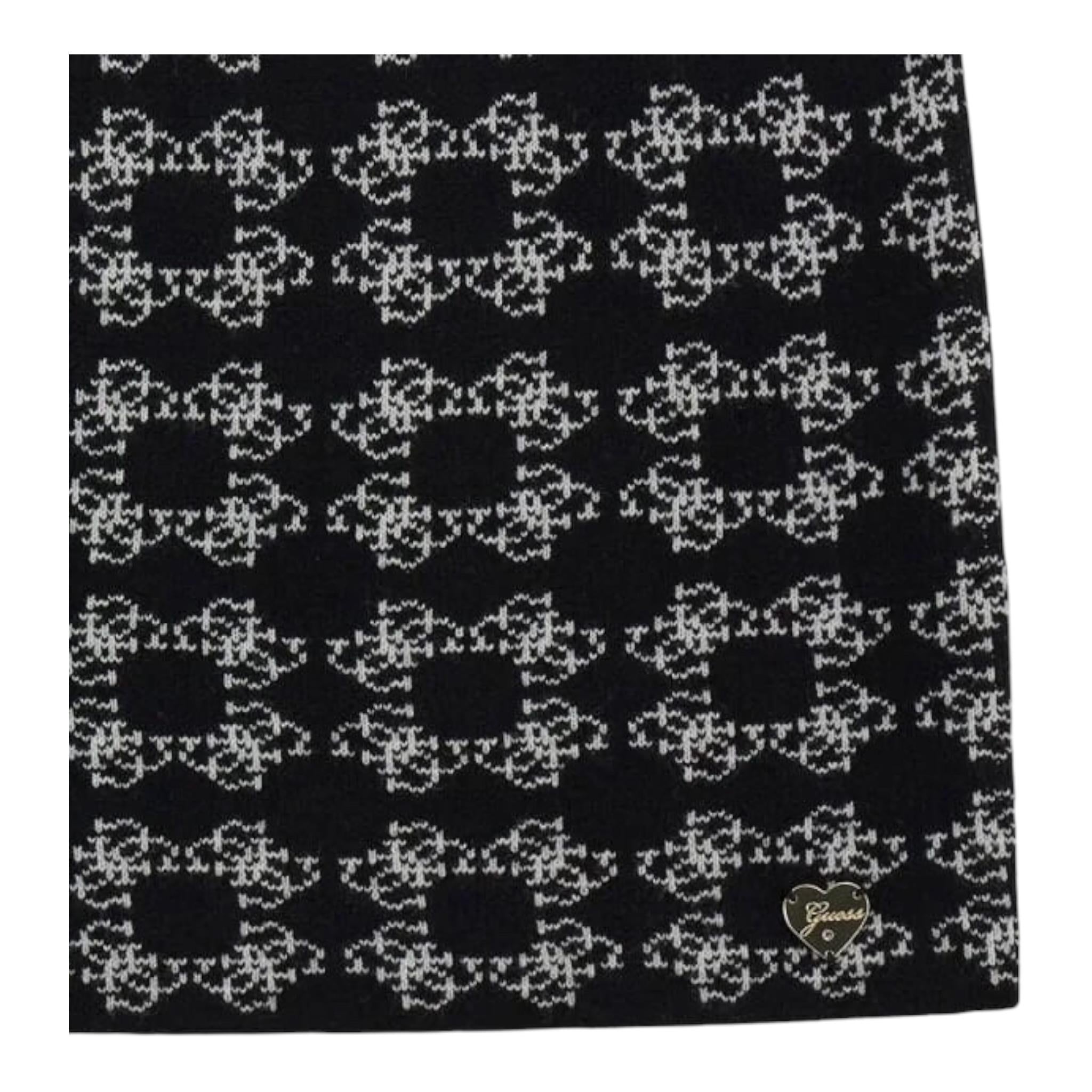 GUESS gonna tinta unita logata Nero per Bambina J4BD02 NERO GUESS