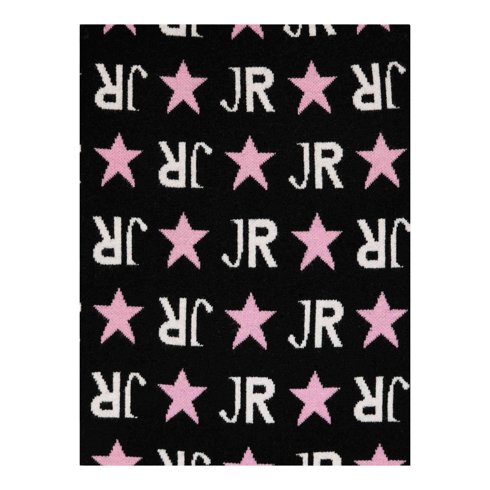 JOHN RICHMOND abito manica lunga in maglia con stampe logo Nero per Bambina RGA24004VEXX NERO JOHN RICHMOND