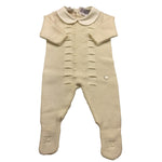 PAZ RODRIGUEZ tutina manica lunga tinta unita  Panna per Neonato 005111070 PANNA PAZ RODRIGUEZ