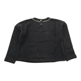 ZHOE & TOBIAH maglia tinta unita con applicazioni Grigio per Bambina KTT20 GRIGIO ZHOE & TOBIAH