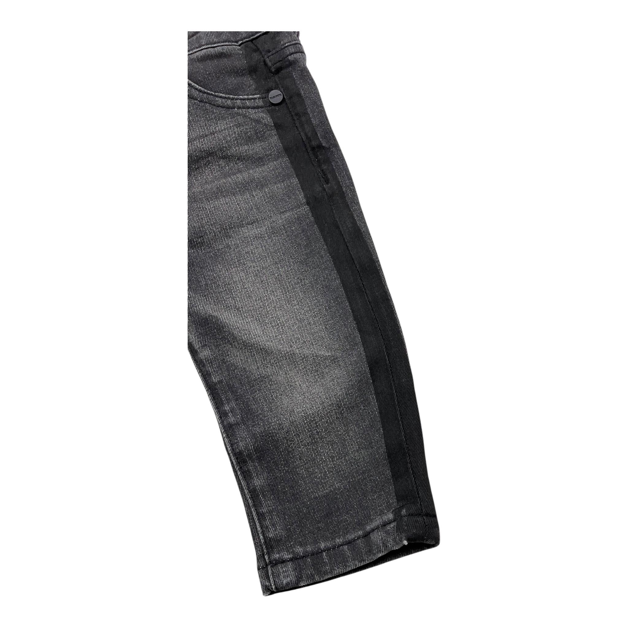 CESARE PACIOTTI jeans tinta unita con girovita regolabile Nero per Neonato PTP5361BNXX NERO CESARE PACIOTTI
