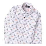 SARABANDA camicia tinta unita con stampa biciclette Bianco per Neonato A122 BIANCO SARABANDA
