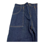 PHILOSOPHY jeans tinta unita modello palazzo con girovita regolabile Blu per Bambina PFPA017 BLU PHILOSOPHY