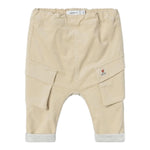 NAME IT pantalone tinta unita con girovita regolabile Beige per Neonato 13231333 BEIGE NAME IT