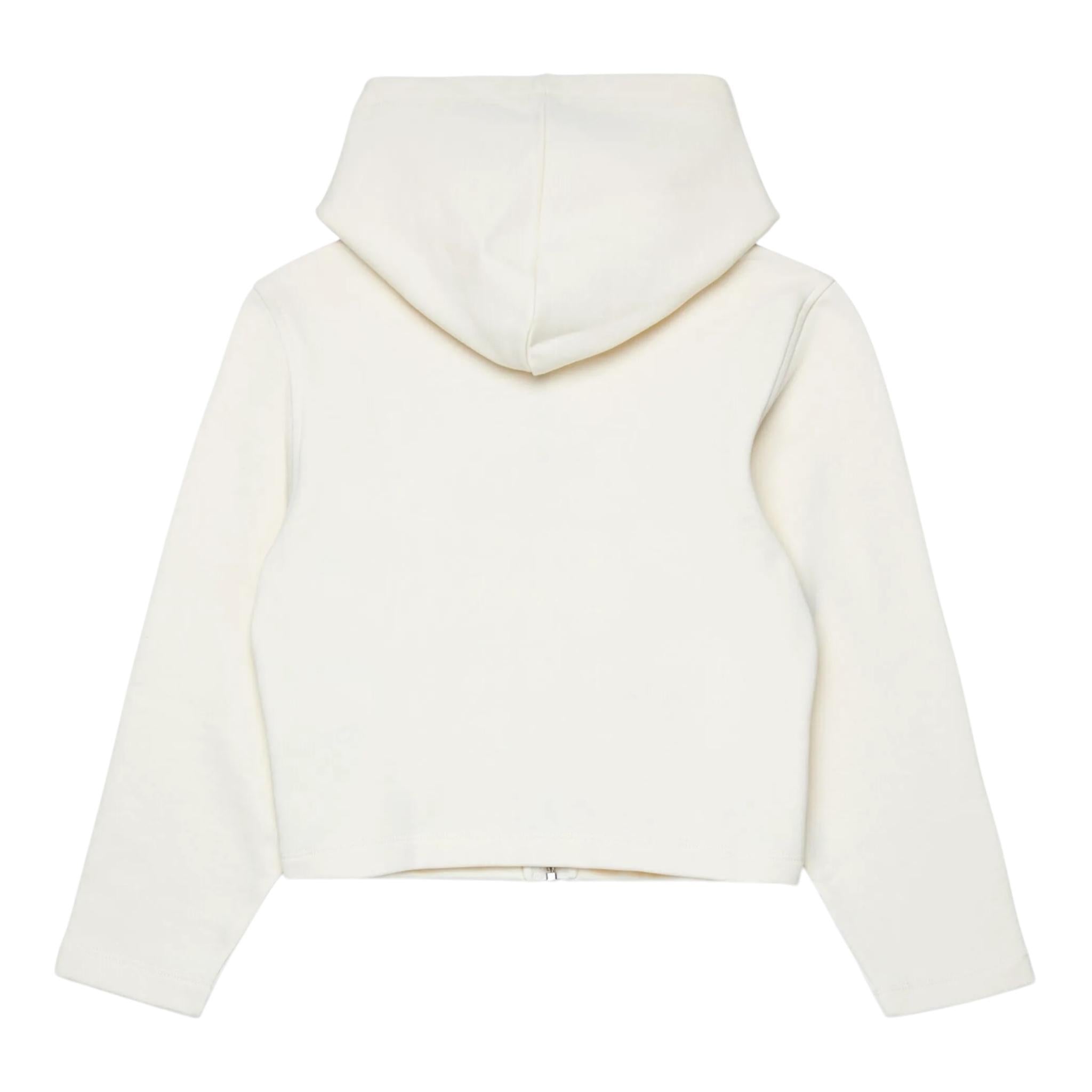 MAX&Co. felpa tinta unita con cappuccio Panna per Bambina MX0054 PANNA MAX&Co.
