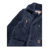 ZHOE & TOBIAH cappotto teddy tinta unita Blu per Neonato BEE9 BLU ZHOE & TOBIAH