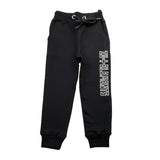 ZU+ELEMENTS pantalone modello tuta tinta unita con logo Nero per Bambino ZU1714 NERO ZU+ELEMENTS