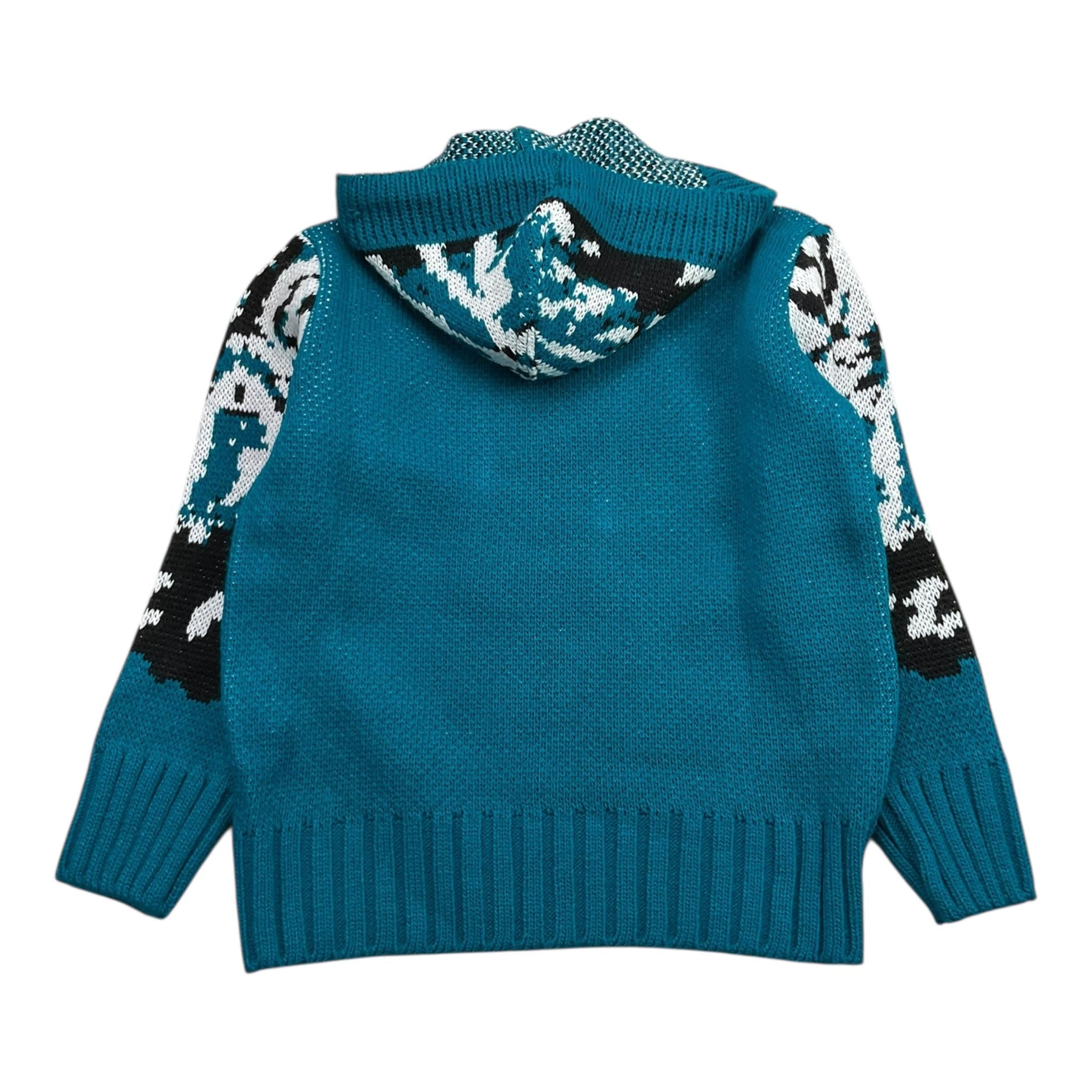 STAY STREET maglia tinta unita con cappuccio e fantasia Verde per Neonato MB803N VERDE STAY STREET
