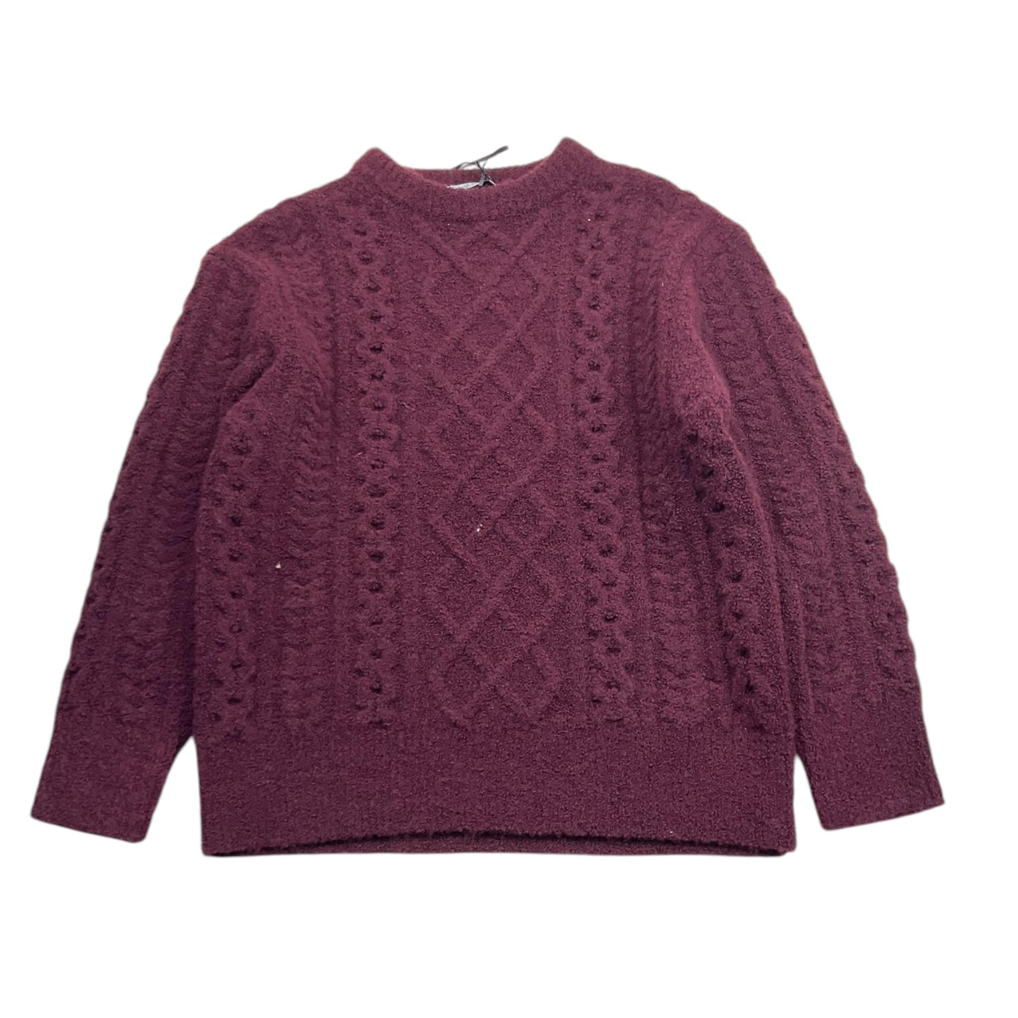 PAOLO PECORA maglia girocollo tinta unita Bordeaux per Bambino PP4094 BORDEAUX PAOLO PECORA