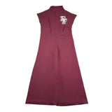 ELISABETTA FRANCHI tuta intera tinta unita giromanica con logo Bordeaux per Bambina EFTA096 BORDEAUX ELISABETTA FRANCHI