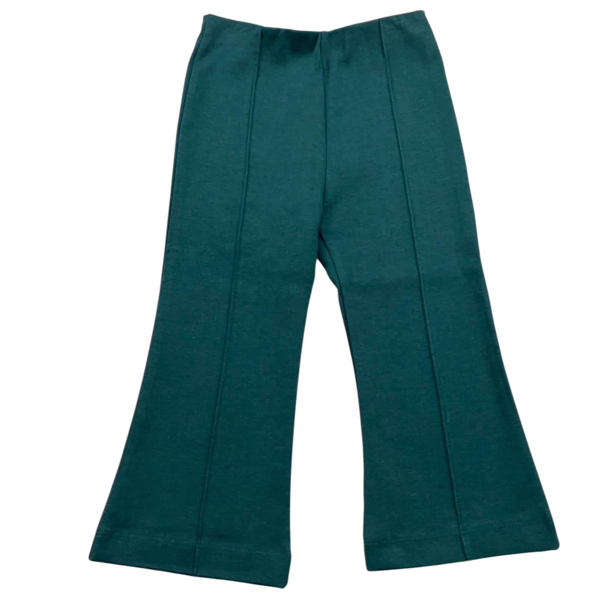 MAYORAL pantalone tinta unita modello zampa Verde per Neonata 2538 VERDE MAYORAL