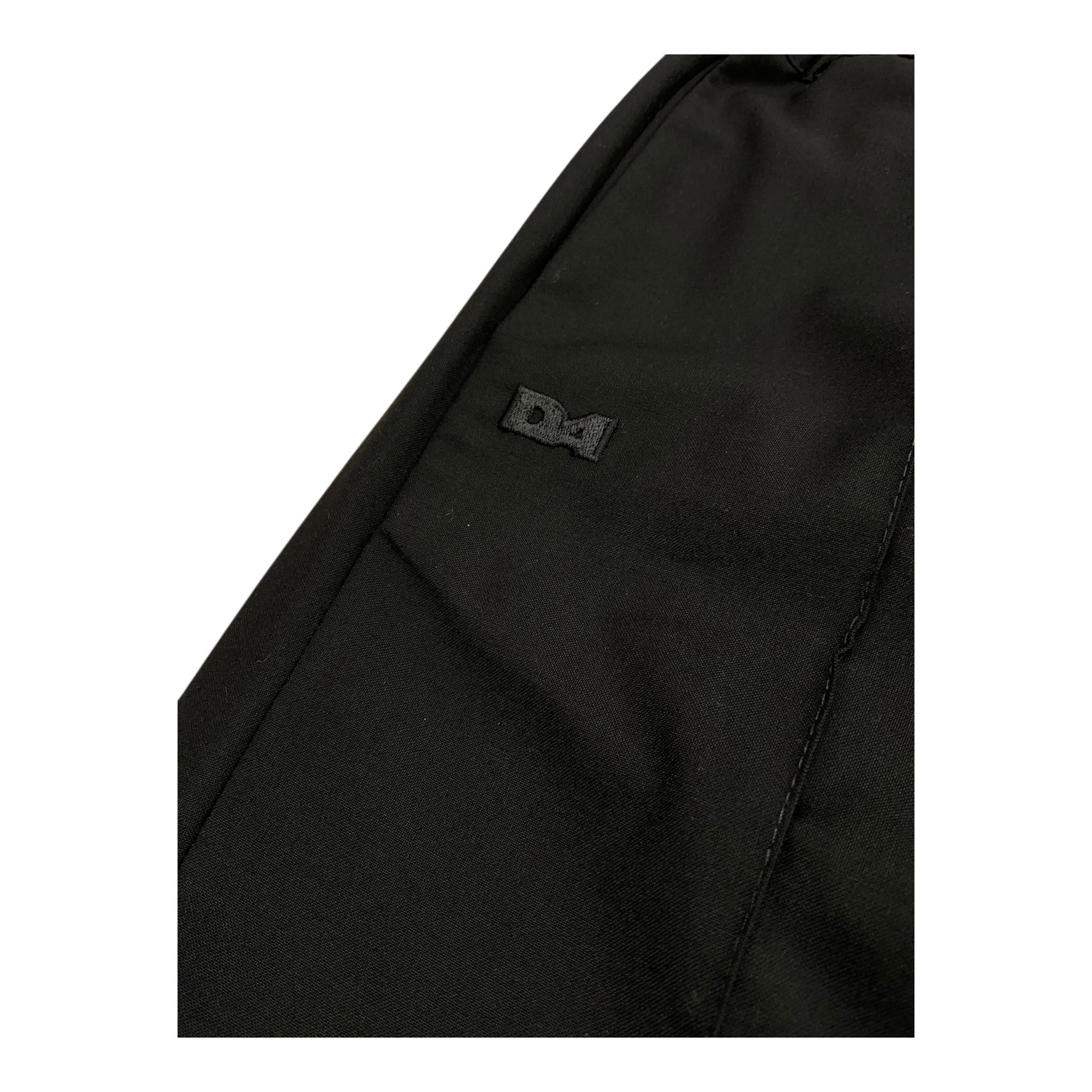 DANIELE ALESSANDRINI pantalone tinta unita con elastico in vita Nero per Bambino 1231P00068X NERO DANIELE ALESSANDRINI