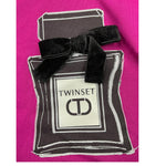 TWINSET shirt girocollo tinta unita con stampa Viola per Bambina 242GJ2400 VIOLA TWINSET