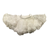 ANGEL'S FACE gonna tinta unita con tulle Bianco per Neonata BIKY BIANCO ANGEL'S FACE