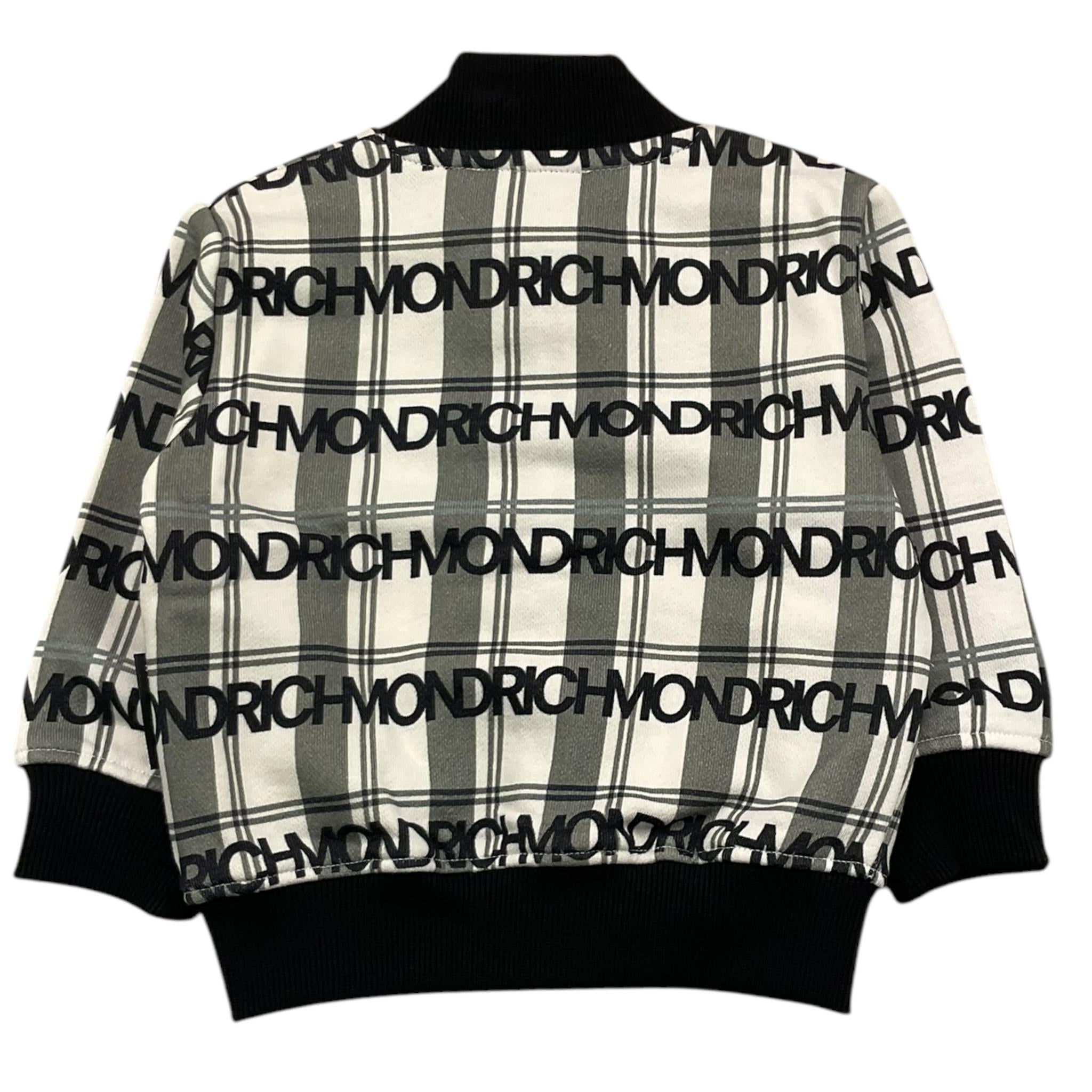 JOHN RICHMOND felpa con zip stampa fantasia Bianco/nero per Neonato RIA25096FE BIANCO/NERO JOHN RICHMOND