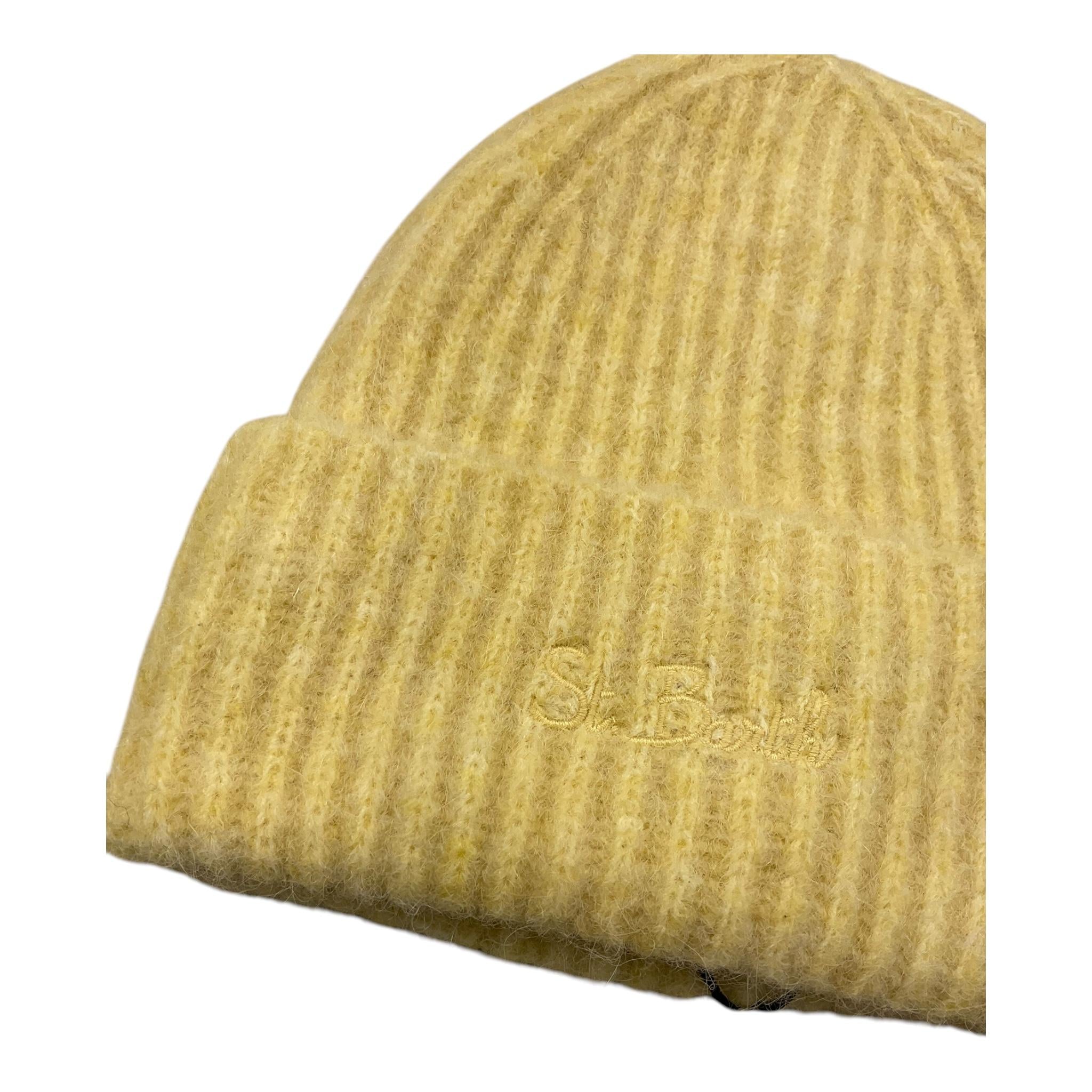 SAINT BARTH cappello tinta unita con logo Giallo per Bambino MOSS GIALLO SAINT BARTH