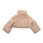 CARLO PIGNATELLI coprispalle in pelliccia tinta unita Rosa per Neonata GBC4303BF ROSA CARLO PIGNATELLI