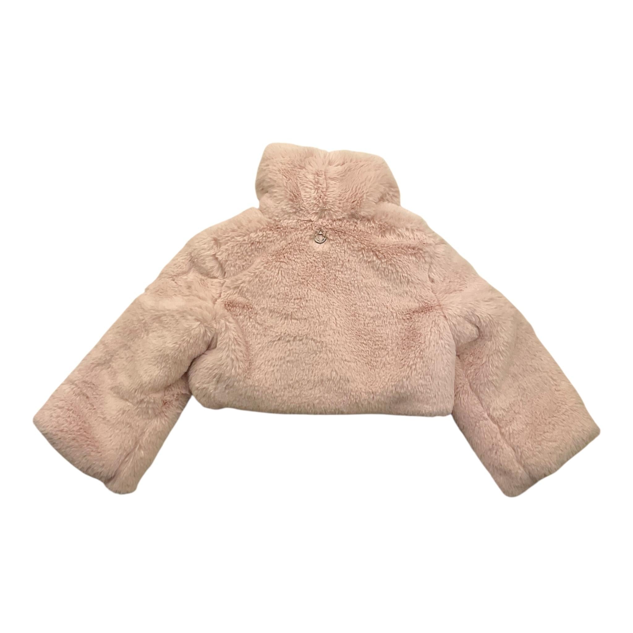 CARLO PIGNATELLI coprispalle in pelliccia tinta unita Rosa per Neonata GBC4303BF ROSA CARLO PIGNATELLI