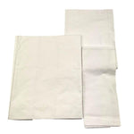 LE BEBE' set 3 pezzi lenzuola tinta unita cn ricami Bianco per Neonata LBG5986 BIANCO LE BEBE'
