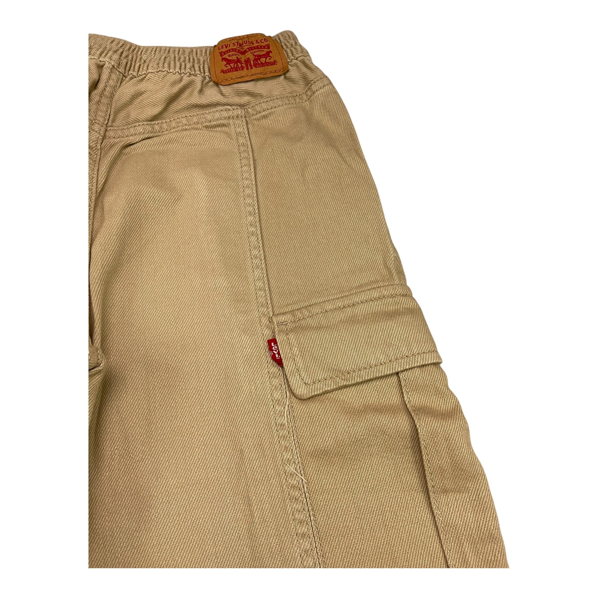 LEVI'S pantalone tinta unita modello palazzo Beige per Bambina 4L019 BEIGE LEVI'S