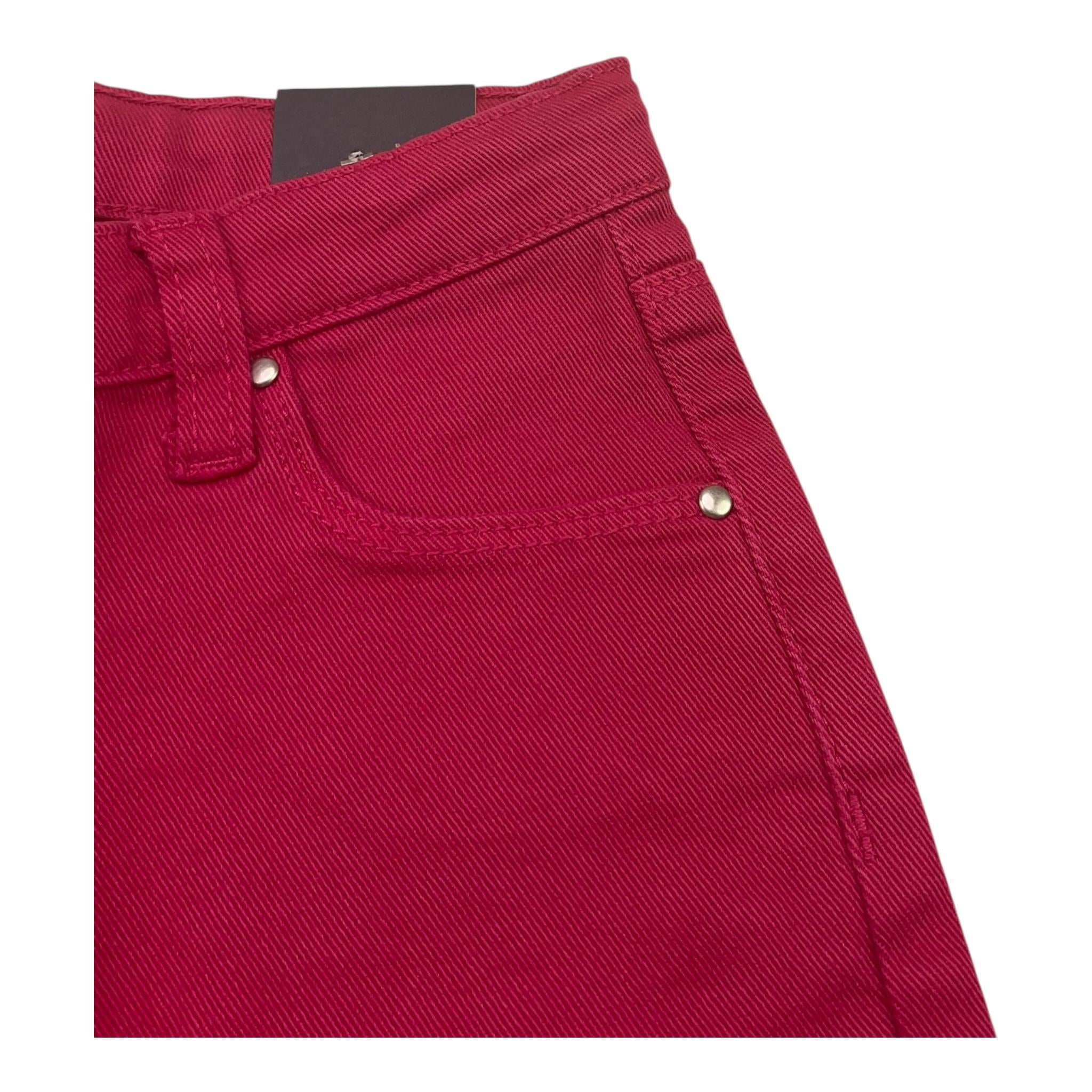 I DO pantalone tinta unita modello palazzo Fuxia per Neonata 4A614N FUXIA I DO