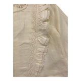 LOUISE MISHA camicia tinta unita con ricami Panna per Bambina GRIW24B0071 PANNA LOUISE MISHA