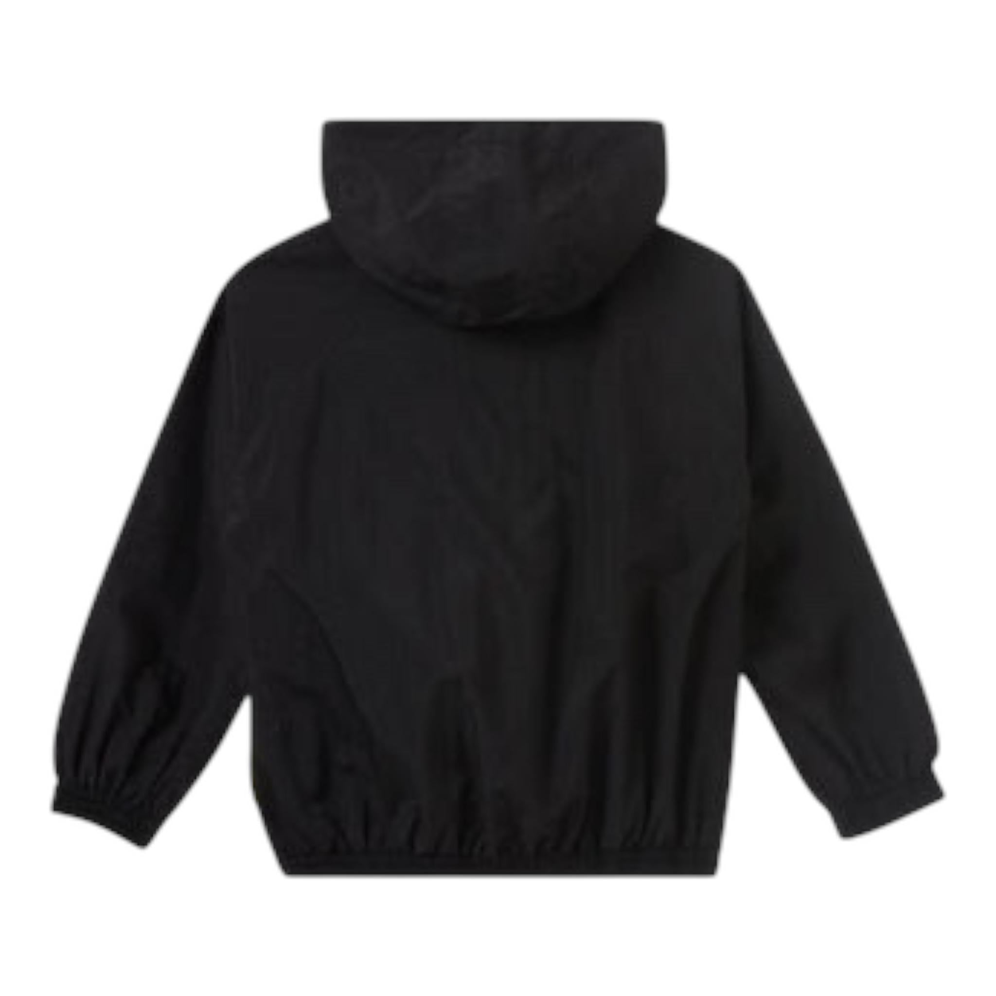 BARROW KIDS giubbino tinta unita con zip e cappuccio Nero per Bambino F3BKJUJK065 NERO BARROW KIDS