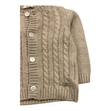 LE BEBE' cardigan tinta unita cn ricami Beige per Neonato LBGG5059 BEIGE LE BEBE'