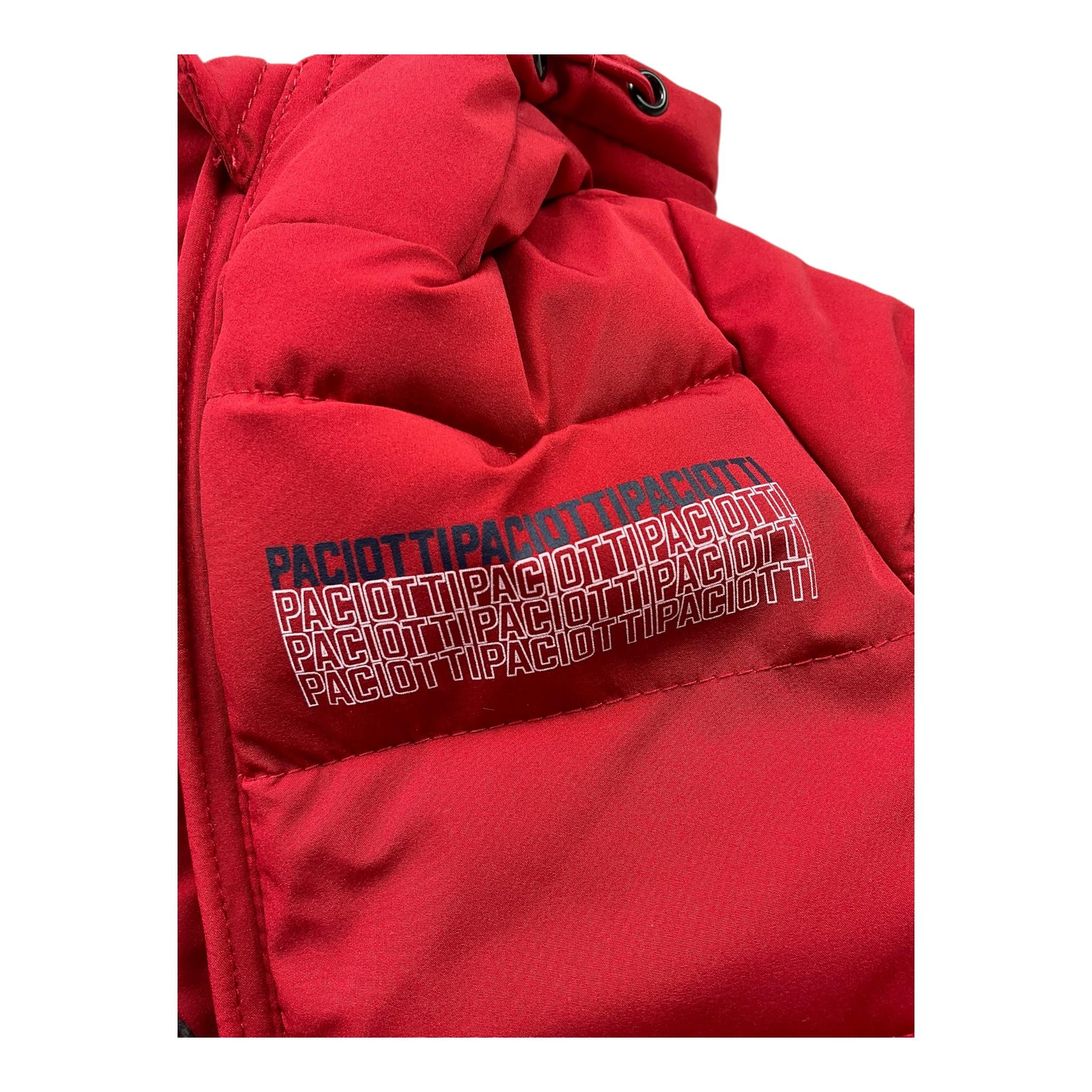 CESARE PACIOTTI giubbino tinta unita con cappuccio e zip Rosso per Neonato GBP5302BX ROSSO CESARE PACIOTTI