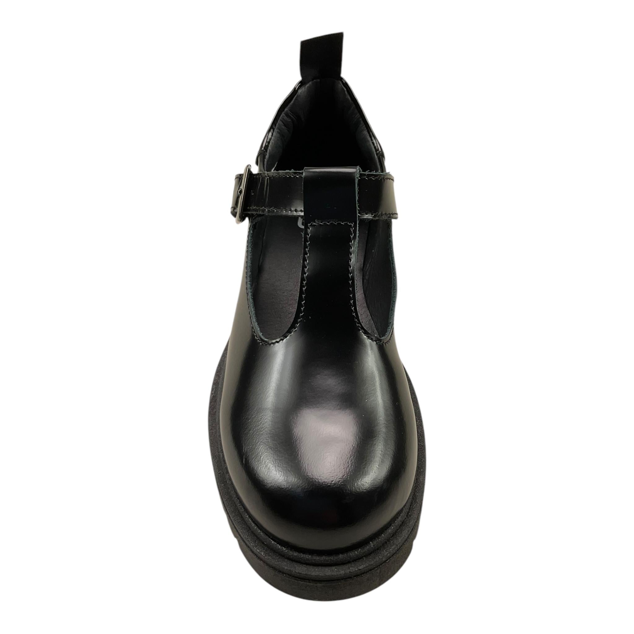 DOU DOU sandali tinta unita con fiba Nero per Bambina 24ID409 NERO DOU DOU