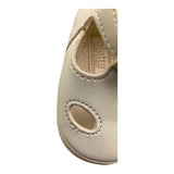 ALETTA sandalo tinta unita con trafori Panna per Neonato ST9606 PANNA ALETTA