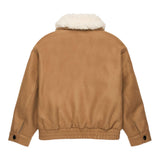 N°21 montone tinta unita con collo pelliccia Beige per Bambino N21981 BEIGE N°21